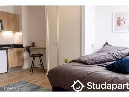 chambre 1 pièce 22 m²