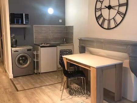 appartement f1 bis meublé