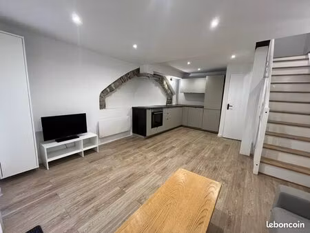 annonce appartement t2 meublé - 44m² - grigny - proche gare et tcl - centre-ville