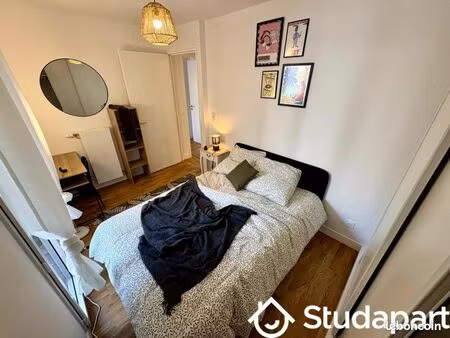 chambre 1 pièce 8 m²