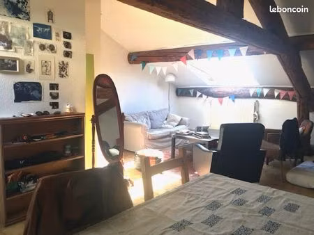 joli appartement mansardé meublé 2 chambres lyon croix rousse