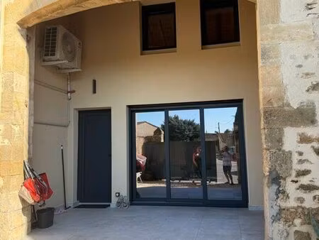 appartement meublé 80 m² avec terrasse couverte et jardin – meynes – 790 charges comprises