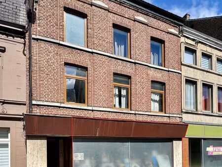 appartement avec jardin et cave + rez commercial