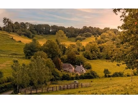 cadre idyllique  maison de meunier en colombage du xviii eme siècle accompagnée de son mou