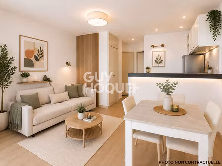 appartement t2 26.28m² - canet sud