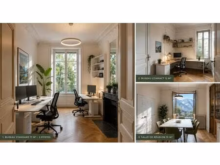 location bureaux 17 m² à 450 m²