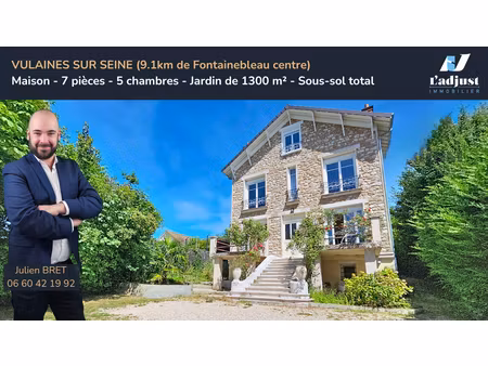 maison familiale de caractère rénovée avec grand jardin  proche fontainebleau