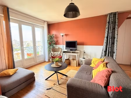à vendre par blot immobilier – appartement t4 – 3 chambres – clémenceau / saint-yves – ren