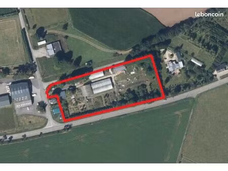 opportunité foncière : terrain 1 ha en zone d'activité (ula) – saint-gonnery (56)