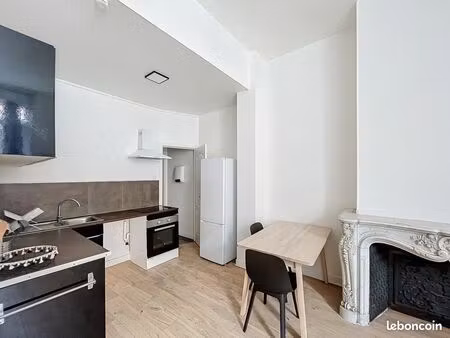 location meublée studio - roubaix grand boulevard - 30m²