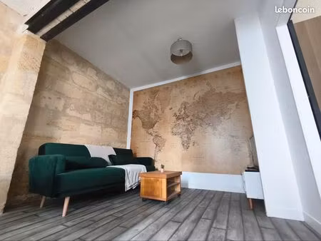 appartement t2  43m2  meublé  secteur calme