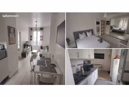 t2 meublé lumineux 35m² - courbevoie (proche la défense)