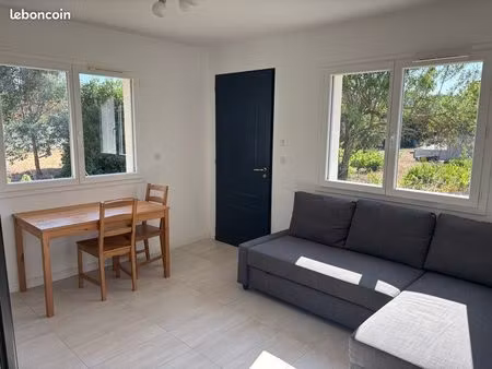 t3 meublé 40 m² avec jardin – les pennes-mirabeau