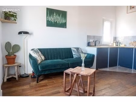 t2 entièrement équipé 34 m² - quartier saint-roch / gare