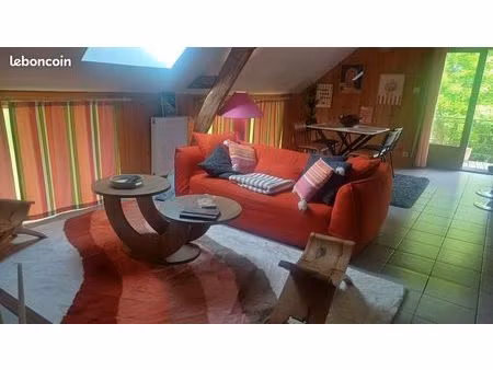 appartement meublé 70m2(55 loi carrez)