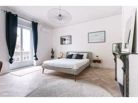 3 pièces meublé 65m2 - gare st roch
