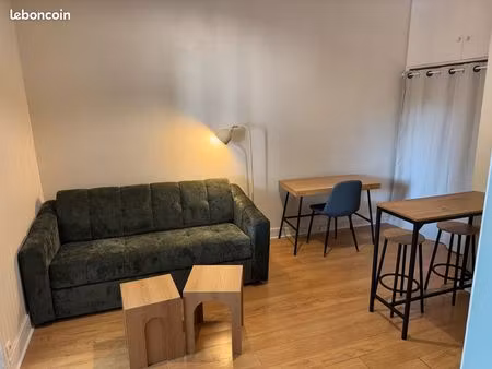 studio meublé 19 m² à nantes république - idéal étudiant