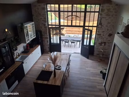 grange rénovée 3 chambres
