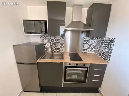 loue t1-26m2- meublé ou non-rez de jardin-terrasse