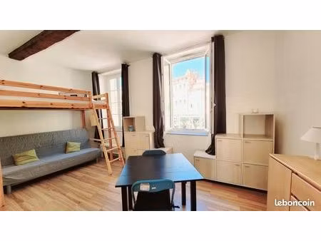 studio 30m² meublé centre ville