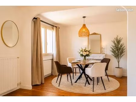 appartement – t3 meublé entièrement rénové – 68 m² – quartier des émailleurs  limoges - co