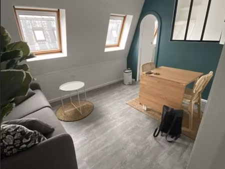 meublé 1 pièce 19 m²
