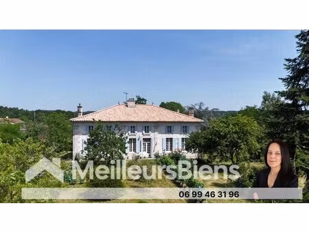 maison de maîtreà la campagne avec gîte  jardin et piscine