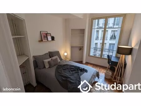 chambre 1 pièce 13 m²