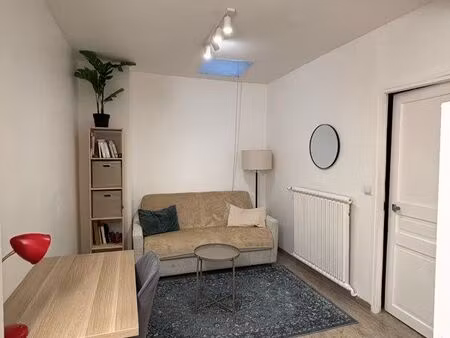 location appartement meublé 30m2 métro brochant