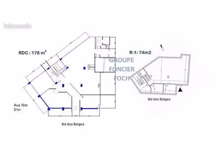 bureaux 252 m² lyon