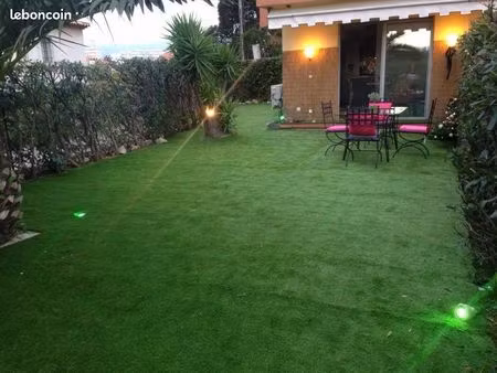 charmant 35 m2 avec grand jardin privatif proche plage et commerce
