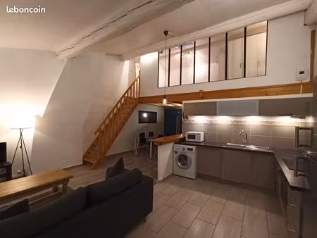 appartement duplex meublé – lyon 7ᵉ – quartier université
