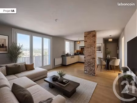 appartement 3 pièces 57 m²