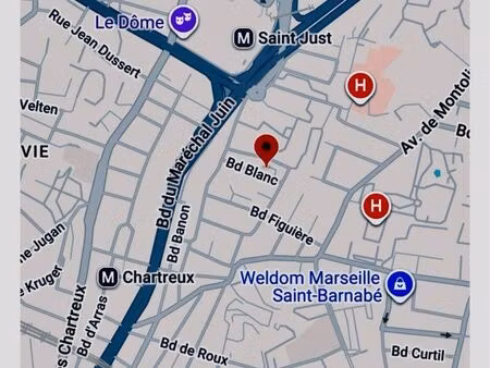 t2 mezzanine meublé refait à neuf