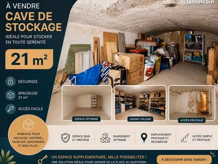 antibes - cave - stockage - archivage - artisans/commercants/liberale