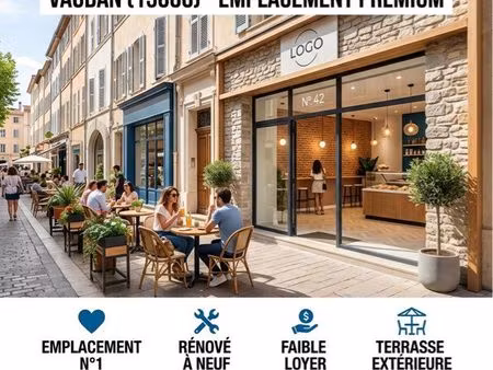 vente droit au bail emplacement premium