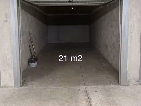 garage fermé