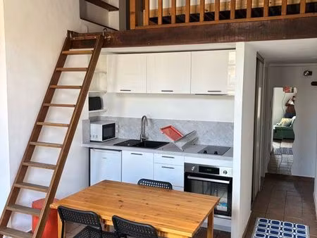 grand studio meublé et rénové 32m2 centre ville calme et lumineux