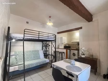 arles roquette agréable t1 meublé rdc