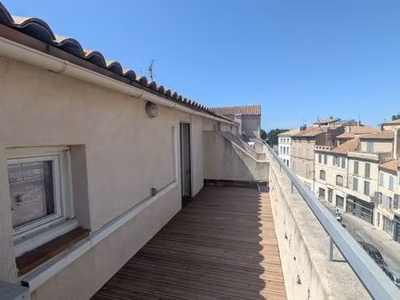 studio 21 m² et terrasse 11 m²