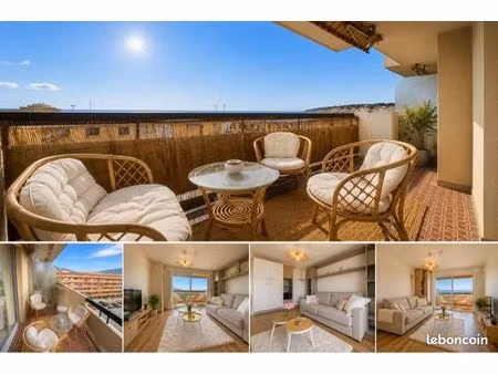 roquebrune-cap-martin – studio de 29 m² avec balcon  aperçu mer et emplacement exceptionne