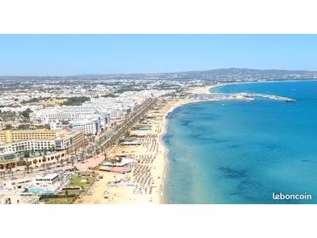 terrain à hammamet 410m2 5 mn de zone touristique yasmine hamamet