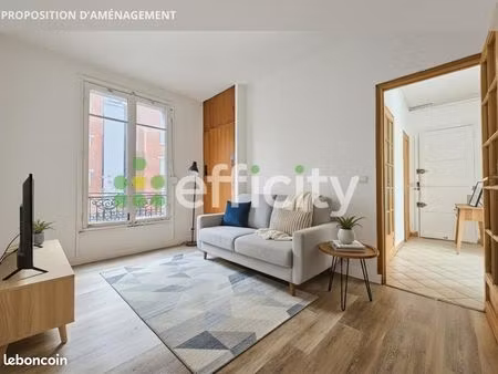 appartement 2 pièces 21 m²