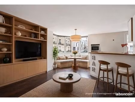 appartement 2 pièces 55 m²