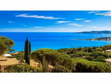 appartement sainte maxime vue mer