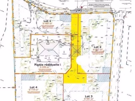 terrain 803 m² plan d aups sainte baume