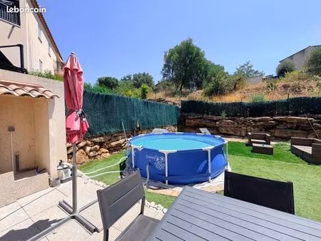 allauch — appartement avec jardin privatif 83 m² — aucun travaux
