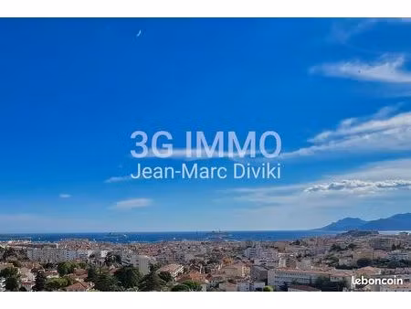 appartement de prestige avec vue mer panoramique | cannes oxford | 90 m² (+16 m² hors carr