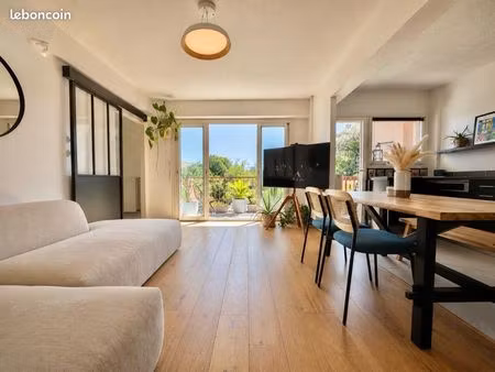 charmant t3 de 60 m² avec balcon  vue dégagée et cave – quartier sainte-anne