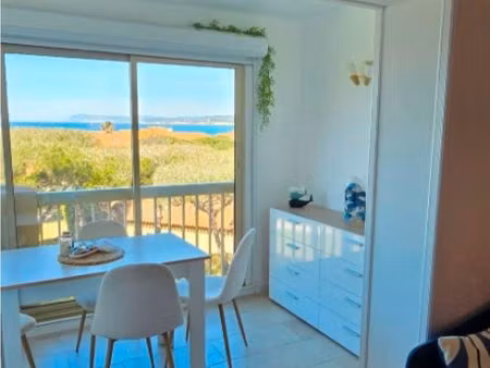 t2 meublé avec vue mer